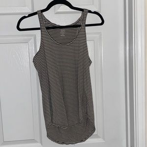 Small Old Navy Gray and Black Tank Top